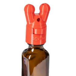 XTRM Bouchon Diffuseur avec Stop Snffr Double Large Rouge